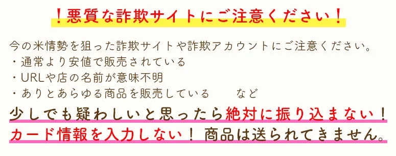 詐欺サイトに注意